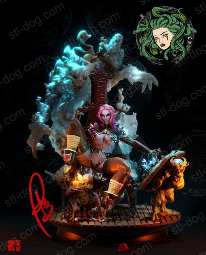 召唤灵魂者 (Summoner Of Spirits) 3D打印图纸